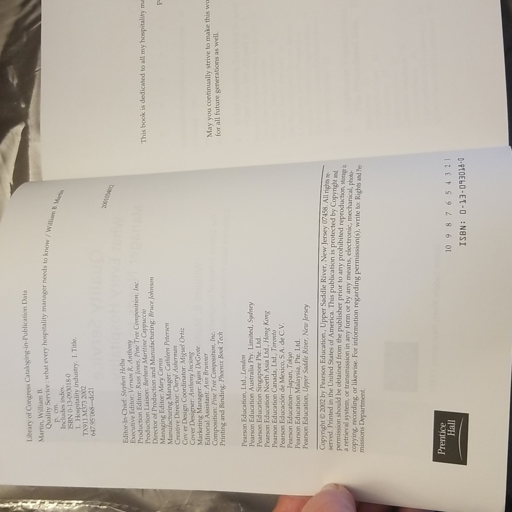 Quality Service book. - Picture 3 of 11